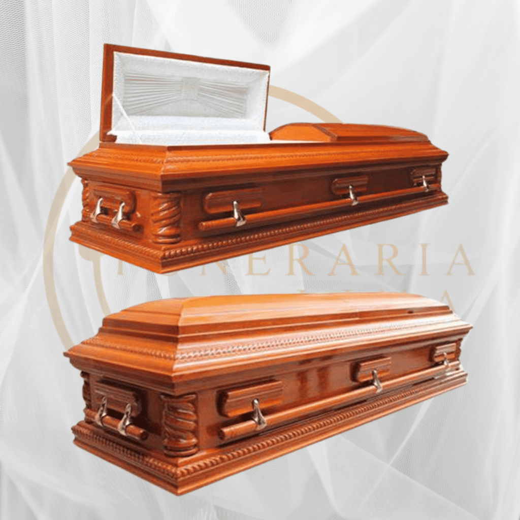 Ataud de cedro, modelo presidencial